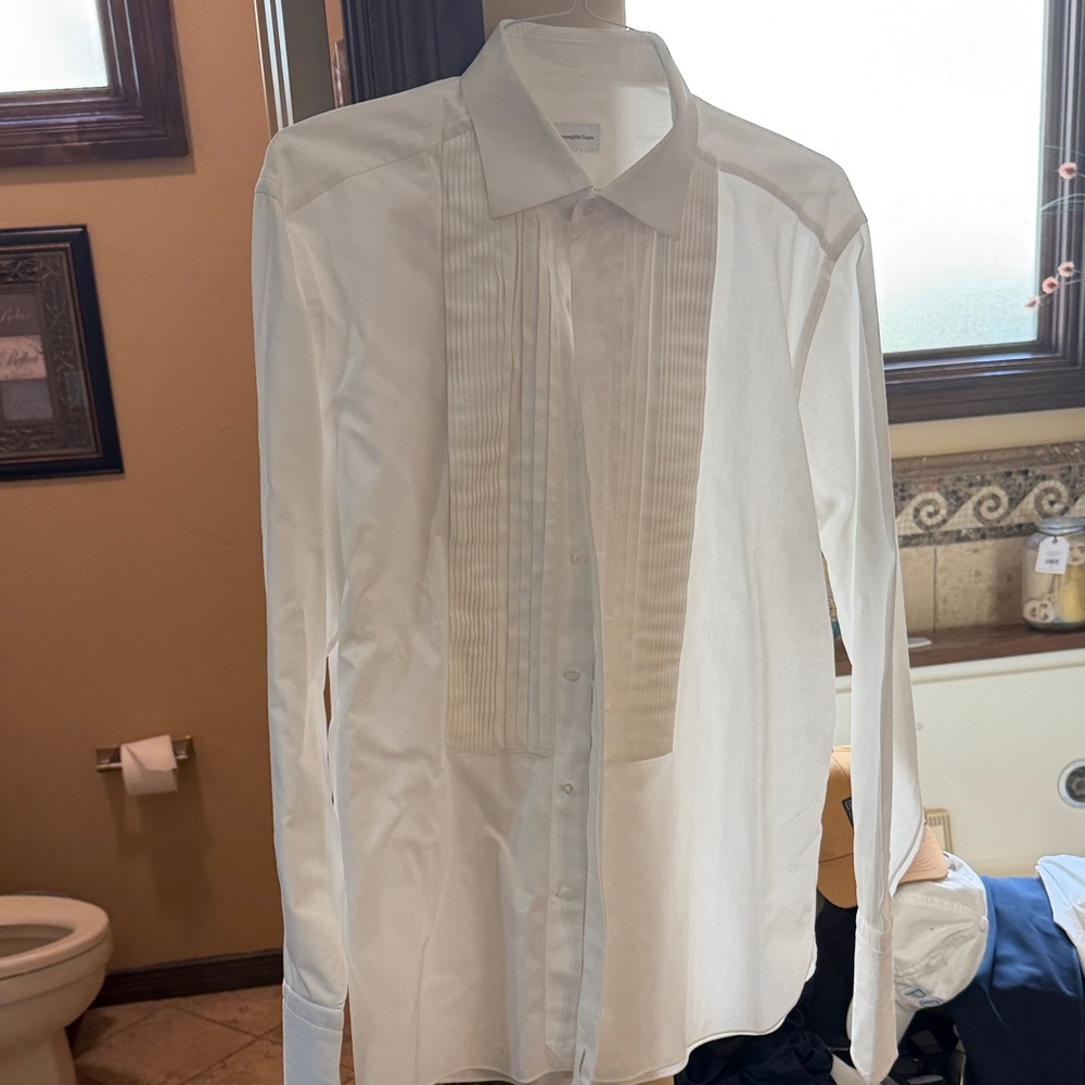Ermenegildo Zegna White Dress Shirt